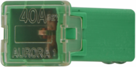 Cartridge Fuse 40A, 32Vdc, 10 kAIC, .5 Inch Height, .75 Inch Width