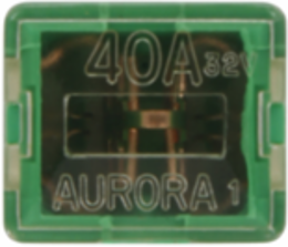 Cartridge Fuse 40A, 32Vdc, 10 kAIC, .5 Inch Height, .75 Inch Width