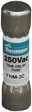 Midget Fuse, Time Delay, 250V, 0.10A, 1.44 Inch x 0.39 Inch, Nickel-Plated Bronze