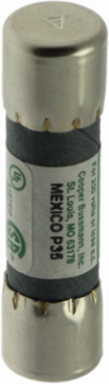 Eaton Bussmann series FNM fuse, Time-delay Midget fuse, 4 A, Dual, Non-indicating, Ferrule end x ferrule end, 10 kAIC at 125 Vac,200 AIC at 250 Vac, Nickel-plated bronze endcap, Standard, 250 V