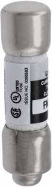 Eaton Bussmann series FNQ-R fuse, 3 A, Class CC, Non-indicating, Ferrule end x ferrule end, 12 sec at 200%, 200 kAIC, Melamine tube, Standard, 600 V