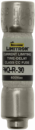 Current-limiting Time-delay Fuse, 30 A, 600 V, Ferrule End, 200 kAIC