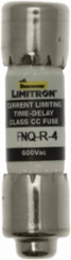 Class CC Time-Delay Fuse, 4 A, 600 V, Ferrule x Ferrule, 200 kAIC, 1.5 Inch