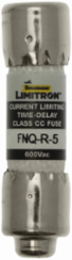 Current-limiting Time-delay Fuse, 5 A, 200 kAIC, 12 sec at 200%, 600 V