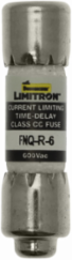 Current-limiting Time-delay Fuse 6 A, 600 V, 200 kAIC, Melamine Tube