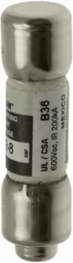 Current-Limiting High Inrush Time-Delay Fuse, 8 A, 600 V, 200 kAIC, Ferrule End