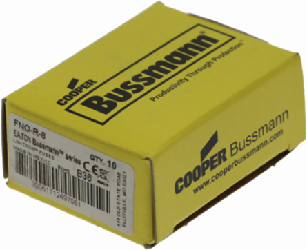Current-Limiting High Inrush Time-Delay Fuse, 8 A, 600 V, 200 kAIC, Ferrule End