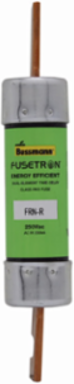 100 Amp Dual Class RK5 Non-Indicating Fuse, Blade End x Blade End, 250 Vac