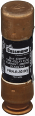 Current-Limiting Fuse, 10A, 250 Vac, 200 kAIC, Ferrule End