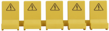 Spare Contact Safety Protection Cover 0.94 Inch Width, 3.35 Inch Length