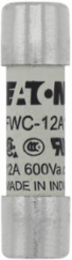 High Speed Cylindrical Fuse 12A, 600V, 200 kAIC AC/DC, Ferrule End