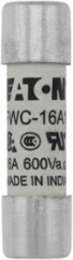 High Speed Cylindrical Fuse, 16A, 700Vac/Vdc, 10 x 38 mm, Non Indicating, White