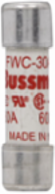 High Speed Cylindrical Fuse 500V, 20A, 200 kAIC Vac, Ferrule End