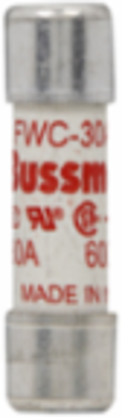 High Speed Cylindrical Fuse 6A 600V 10 x 38 mm 200 A Breaking Capacity