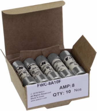 High Speed Cylindrical Fuse 8A 600V 200 kAIC AC/DC Ferrule End