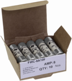 High Speed Cylindrical Fuse 8A 600V 200 kAIC AC/DC Ferrule End