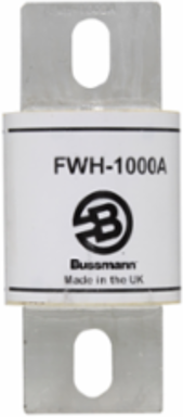 High Speed Fuse 1000A AC, 200 kAIC, Centre-Bolted Tags, 92MM Length