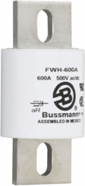 High Speed Fuse 500A RMS, 750 Vac/Vdc, 2.8 Inch Height, 5.3 Inch Width