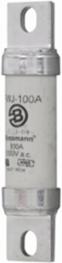 High Speed Fuse 700V AC/DC, 90A, 25 kAIC, Blade End x Blade End