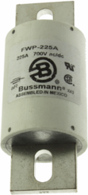 High Speed Fuse 225A RMS, 2.4 Inch Length, 5.4 Inch Height, 700 Vac/dc