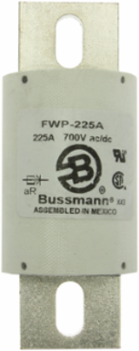 High Speed Fuse 225A RMS, 2.4 Inch Length, 5.4 Inch Height, 700 Vac/dc