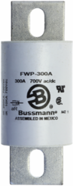 High Speed Fuse 300A RMS, 2.4 Inch Length, 700 Vac/Vdc, 2.9 Inch Width