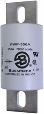 High Speed Fuse 350A RMS, 2.4 Inch Length, 5.4 Inch Height, 200 kAIC Interrupt Rating