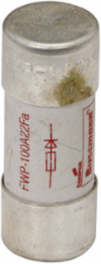 High Speed Cylindrical Fuse 40A 22 x 58 mm AC/DC 200 A Breaking Capacity