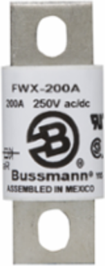 High Speed Fuse, 200A RMS, 600V, 3.11 Inch Length, Stud Mount