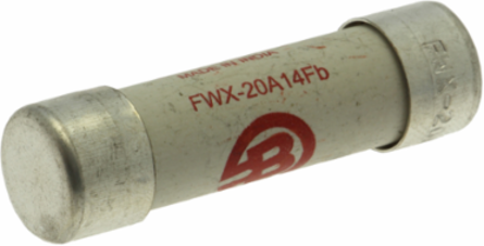 High Speed Cylindrical Fuse, 20A, 600V, 14 x 51 mm, 200 A Breaking Capacity