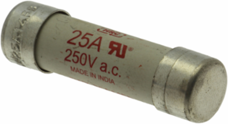 High Speed Cylindrical Fuse 25A 14x51mm 200A Breaking Capacity