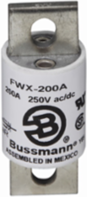 High Speed Fuse 600V 90A RMS 200 kAIC Vac Blade End x Blade End Stud