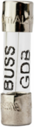 Fast-Acting Fuse 2A Amperage Rating, .875 Inch Length, 250 Vac