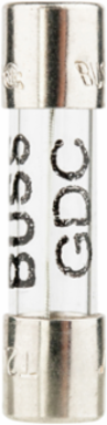 Time-Delay Fuse 50 mA, 0.25 Inch Length, 250 Vac, Glass Tube