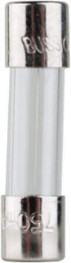 Fast-Acting Glass Fuse 750 mA, 250 Vac, 0.25 Inch Length