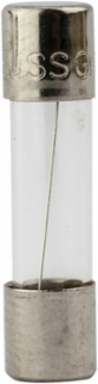 Fast-Acting Fuse 8A 125 Vac, 0.75 Inch Length, Glass Tube