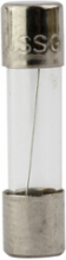 Fast-Acting Fuse 8A 125 Vac, 0.75 Inch Length, Glass Tube