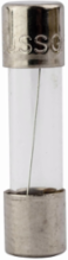Time-Delay Fuse 2A, 250 Vac, .25 Inch Width, Glass Tube, 100 AIC Interrupt Rating