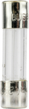 Medium Time-Delay Fuse 3A 250 Vac Glass Tube .75 Inch Length