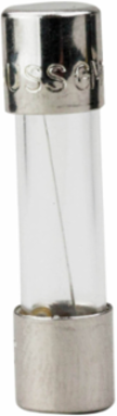 Medium Time-Delay Fuse 8A 125 Vac, 0.5 Inch Length, Glass Tube