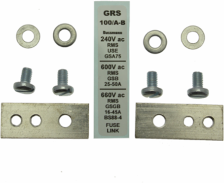 Low Voltage Fuse Link Adapter Kit 100A Non-Indicating