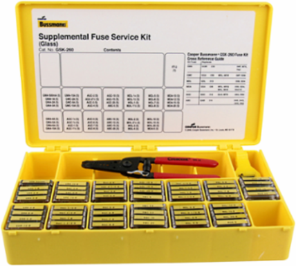 Fuse Service Kit 6.75 Inch Width, 10.5 Inch Length, Glass Material