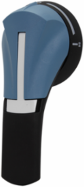 Front-Operated Pistol Handle, 30A, 6.25 Inch Height, 3 Inch Length, Black