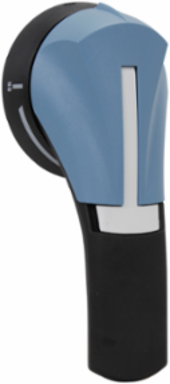 Right Side-Operated Pistol Handle, 6.5 Inch Height, 60A Amperage Rating, Black