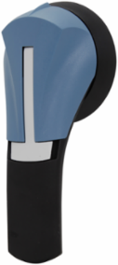 Right Side-Operated Pistol Handle, 6.5 Inch Height, 60A Amperage Rating, Black