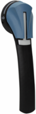 Front-Operated Pistol Handle 1.69 Inch Length, 600A/800A Amperage Rating, Black