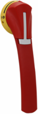 Front-Operated Pistol Handle 1 IN Height, 3 IN Length, 600A-800A Amperage Rating