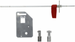 NFPA Through-the-Door Handle Kit 12 Inch Height, 1.5 Inch Width, Padlockable