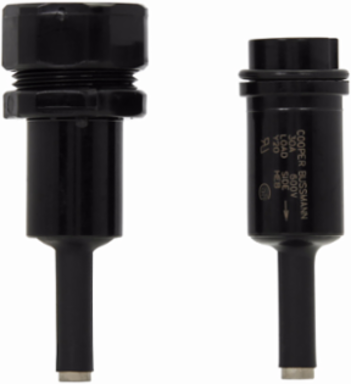 Inline Fuse Holder 600V 30A Single-pole Copper Crimp Connections