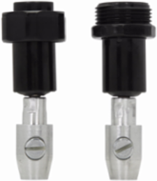 Inline Fuse Holder 600V 30A Single-Pole Aluminum Setscrew